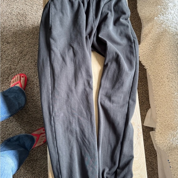 John Galt Charcoal Rosa Sweatpants OS - Picture 4 of 5